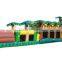 tropical outdoor kids obstacle course equipment