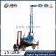 Max depth 200m XY-200F bore well drilling machine for sale