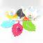 Best design colorful heat resistant silicone leaf shaped mat