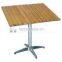 wholesale square teak wood dining table YT21