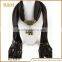 Factory Popular originality jewelry elephant pendant scarf with good offer