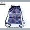 material fabric drawstring bag gym sack drawstring bag backpack handbag