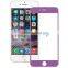 Wholesale High Quality Front Screen Glass Lens For iPhone 6 Plus Purple