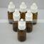 30ml pet bottles for e liquid e juice vapor with childproof cap and glass pipette hot selling