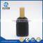 New design sprayer sealing type black glass perfume bottle
