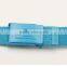 solid woven cotton belt with matching enamel coated buckle