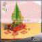 3D Christmas Tree greeting card 2015 Christmas gift lover present weclome OEM
