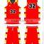 China Newest Design Red Basketball Jersey Wholesale With High Quality