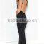 2015 Latest dress designs long backless dress ,evening dress for western ladies