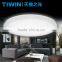 TIWIN 22W warm white Star effect surface mounted Acrylic Flush Ceiling Light in White