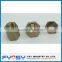 yellow zinc hydraulic retaining nut fitting hex hydraulic metal nut