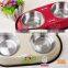 Wholesale Stainless Steel Dog Food Bowl with Rubber Ring                        
                                                Quality Choice
