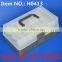 H0413 30*19*14CM Two Trays Plastic Box Fishing Box carp fishing rig box