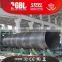 24 inch diameter carbon spiral steel pipe