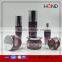 wholesale hot stamping capacity 20g 40g 60g mushroom emulsion bottle purple color makeup skin cosmetic jars