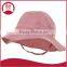 Toddler Check Design Cotton Bucket Hat
