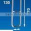 High Quality Stainless Steel 316 Bowsprit Ladder Boarding Ladder 2 Step