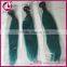1b teal two tone hair fashion colored brazilian human hair weave free shipping