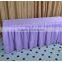 Top Quality Wedding Decoration Rectangle Table Skirting