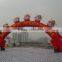 Cheap giant cow advertising inflatable arch for sale / giant inflatable arch