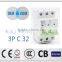 3p Electrical Circuit Breaker mcb miniature circuit breaker