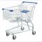 RH-SM125 125L American Style Supermarket Shopping Trolley metal cart trolley