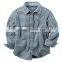 Kids wear children casual plaid shirts boys long sleeve 100%cotton different checks shirts for boys