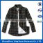 Custom Yarn Dyed Flannel Plaid Pattern Men's Shirt