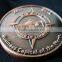 Hot selling 3D metal bronze coin