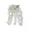 Wedding stage backdrop with artificial MiNi wisteria flower