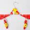 Colorful clothes hanger for baby and Kids&Children pants/cartoon wooden hanger