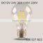 Dimmable LED FILAMENT BULB G45 E27 2W 4W 6w 8w 10w E12 E14 E27 B22