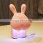 new product modern rabbit wholesale decorative led table lamp for gifts
