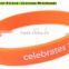 wholesale embossed writing silicone wristband