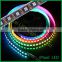 addressableAPA102 30leds colorful cover dc led strips flexible led strip