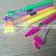  best sellers fruit style highlighter simple and cheap plastic ball pens