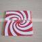 2014 fashional design fda and lfgb food safety printed square silicone cup mat