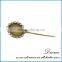 New fashion antiqued broned flower brooch pins fashion jewelry