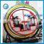 LINO manufacturer 2 seats amusement park rides human gyroscope space ring rides for shop mall