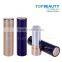 TL3304- Cylinder Cosmetic Packaging Aluminum Empty Lipstick Tube