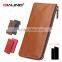 QIALINO New Long Wallet Genuine Leather wallets handbag leather men