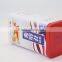 rectangular mini tea caddy tin can