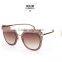 Wholesale fashion dazzling color hollow high-grade sunglasses