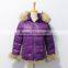 wholesale down coat for women with racoon fur trim DC05