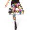 Womens gym yoga shorts fitness plus size jumpsuit Adventure Time Bro Ball Leggings fashion new women Digital print Glastic Pants