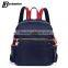 canvas lady backpack college school bag waterproof