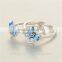 2015 Fine New Model Jewelry Finger 925 Silver Ring With Butterfly