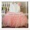 Fancy Layered A-Line Scalloped Sleeveless Customized Vestidos Girl Dress for Wedding FG007 kids flower girl dresses