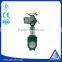 cast stee slurry type knife gate valve electric
