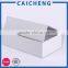 Custom folding cheap plain white cardboard packaging boxes